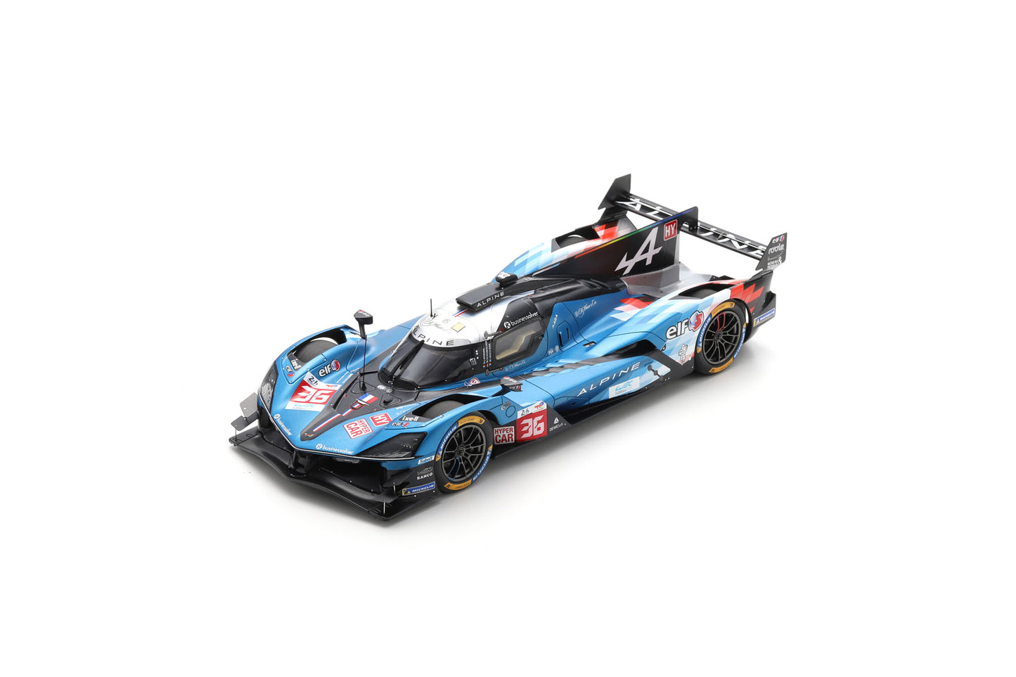 Spark  18S649  1/18  Alpine A424 No.36 ALPINE ENDURANCE TEAM Le Mans 24H 2024 N. Lapierre - M. Vaxivière - M. Schumacher