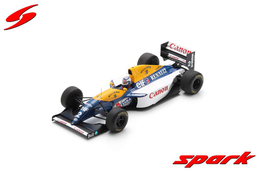 【2025年5月発売予定】  Spark  18S732  1/18  Williams FW15C No.5 Winner French GP 1993 Alain Prost