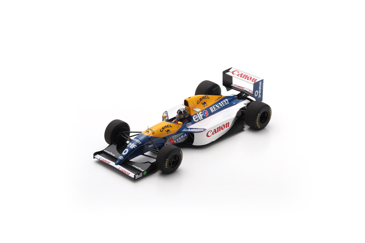 【2026年9月発売予定】  Spark  18S734  1/18  Williams FW15C No.0 Winner Italian GP 1993
Damon Hill