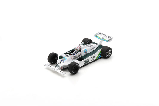 【2024年9月発売予定】  Spark  18S735  1/18  Williams FW07 No.28 Winner British GP 1979 Clay Regazzoni