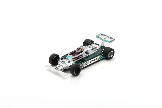 【2025年3月発売予定】  Spark  18S736  1/18  Williams FW07C No.28 Winner Monaco GP 1980 Carlos Reutemann