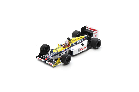 【2024年11月発売予定】  Spark  18S740  1/18  Williams FW11B No.5 Winner British GP 1987 Nigel Mansell