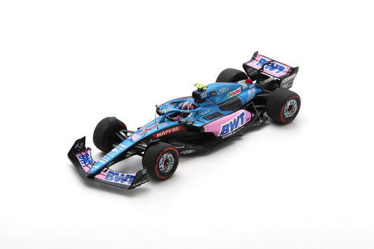 Spark 18S751 1/18 Alpine A522 No.31 BWT Alpine F1 Team Miami GP 2022 Esteban Ocon