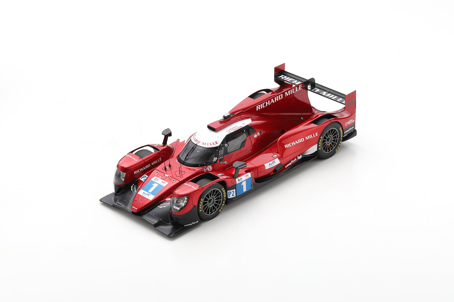 Spark 18S804 1/18 Oreca 07 - Gibson No.1 Richard Mille Racing Team 24H Le Mans 2022 L. Wadoux - S. Ogier - C. Milesi