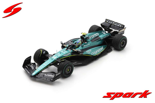 【2024年8月発売予定】 Spark 18S900 1/18 Aston Martin AMR23 No.14 Aston Martin Aramco Cognizant F1 Team 2nd Monaco GP 2023Fernando Alonso