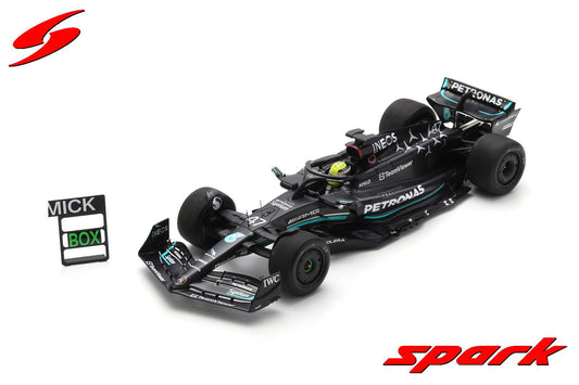 【2024年10月発売予定】 Spark 18S908 1/18 Mercedes-AMG Petronas F1 W14 E Performance No.47 Mercedes-AMG Petronas Formula One TeamSpanish GP 2023 Tyre test   Mick Schumacher