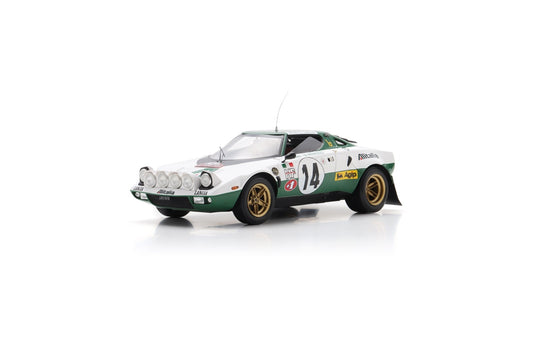 【2026年9月発売予定】  Spark  18S945  1/18  Lancia Stratos No.14 Winner Monte Carlo Rally 1975
S. Munari - M. Mannucci