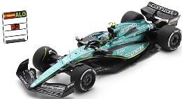 Spark 18S956 1/18 Aston Martin AMR23 No.14 Aston Martin Aramco Cognizant F1 Team 2nd Canada GP 2023Fernando Alonso