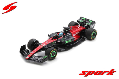 Spark 18S962 1/18 Alfa Romeo F1 Team Stake C43 No.77 Alfa Romeo F1 Team ORLEN Belgian GP 2023Valtteri Bottas