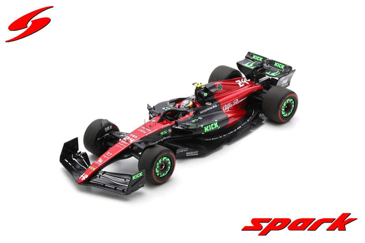 【2024年8月発売予定】 Spark 18S963 1/18 Alfa Romeo F1 Team Stake C43 No.24 Alfa Romeo F1 Team ORLEN Belgian GP 2023Zhou Guanyu