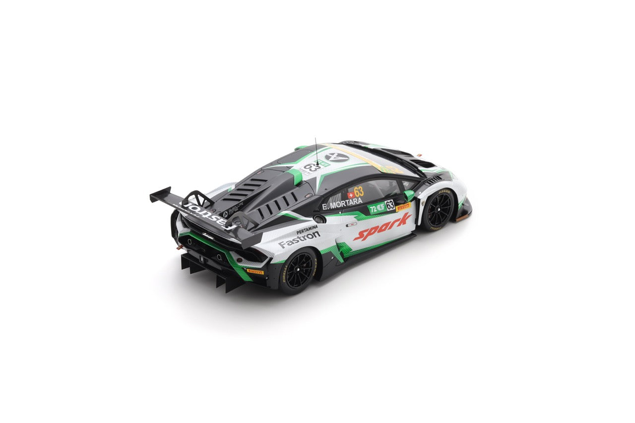 【2026年11月発売予定】  Spark  18SA039  1/18  Lamborghini Huracán GT3 Evo 2 No.63 Absolute Corse Macau GT Cup - FIA GT World Cup 2025  Edoardo MORTARA
