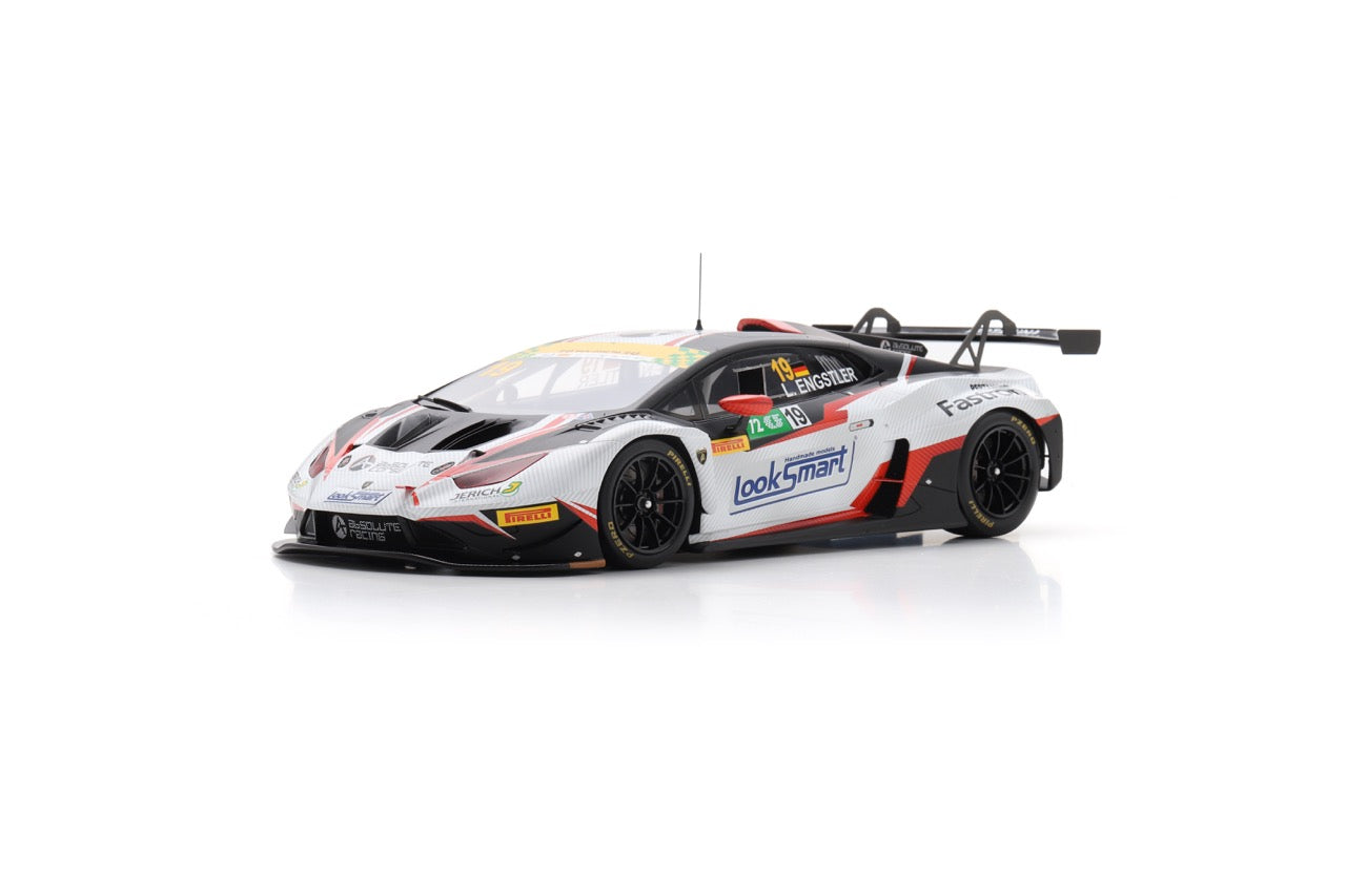 【2026年11月発売予定】  Spark  18SA040  1/18  Lamborghini Huracán GT3 Evo 2 No.19 Absolute Corse Macau GT Cup - FIA GT World Cup 2025  Luca ENGSTLER