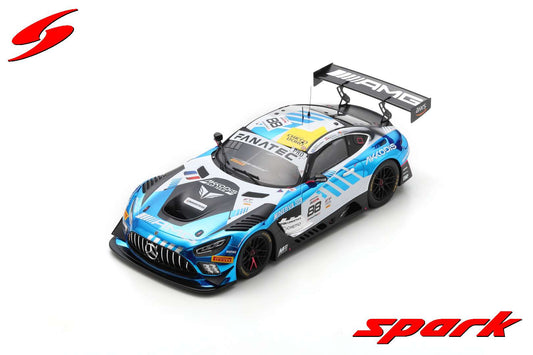 【2024年8月発売予定】  Spark  18SB071  1/18  Mercedes-AMG GT3 No.88 AKKODIS ASP Team 2nd 24H Spa 2023 R. Marciello - T. Boguslavskiy - J. Gounon