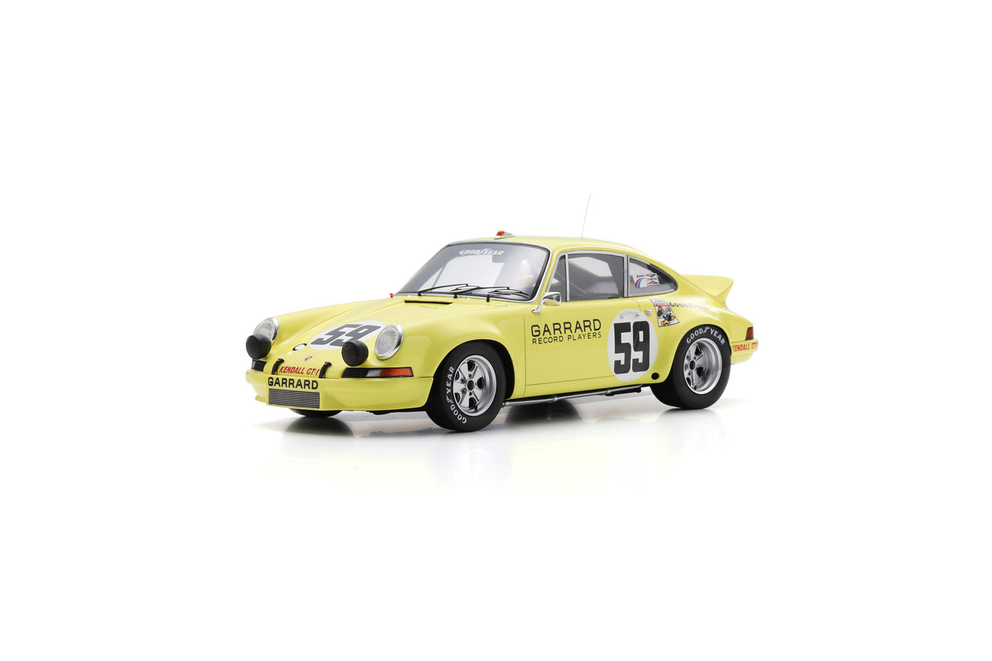 【2025年2月発売予定】  Spark  18SE73  1/18  Porsche 911 Carrera RSR No.59 Winner 12H Sebring 1973  P. Gregg - H. Haywood - D. Helmick