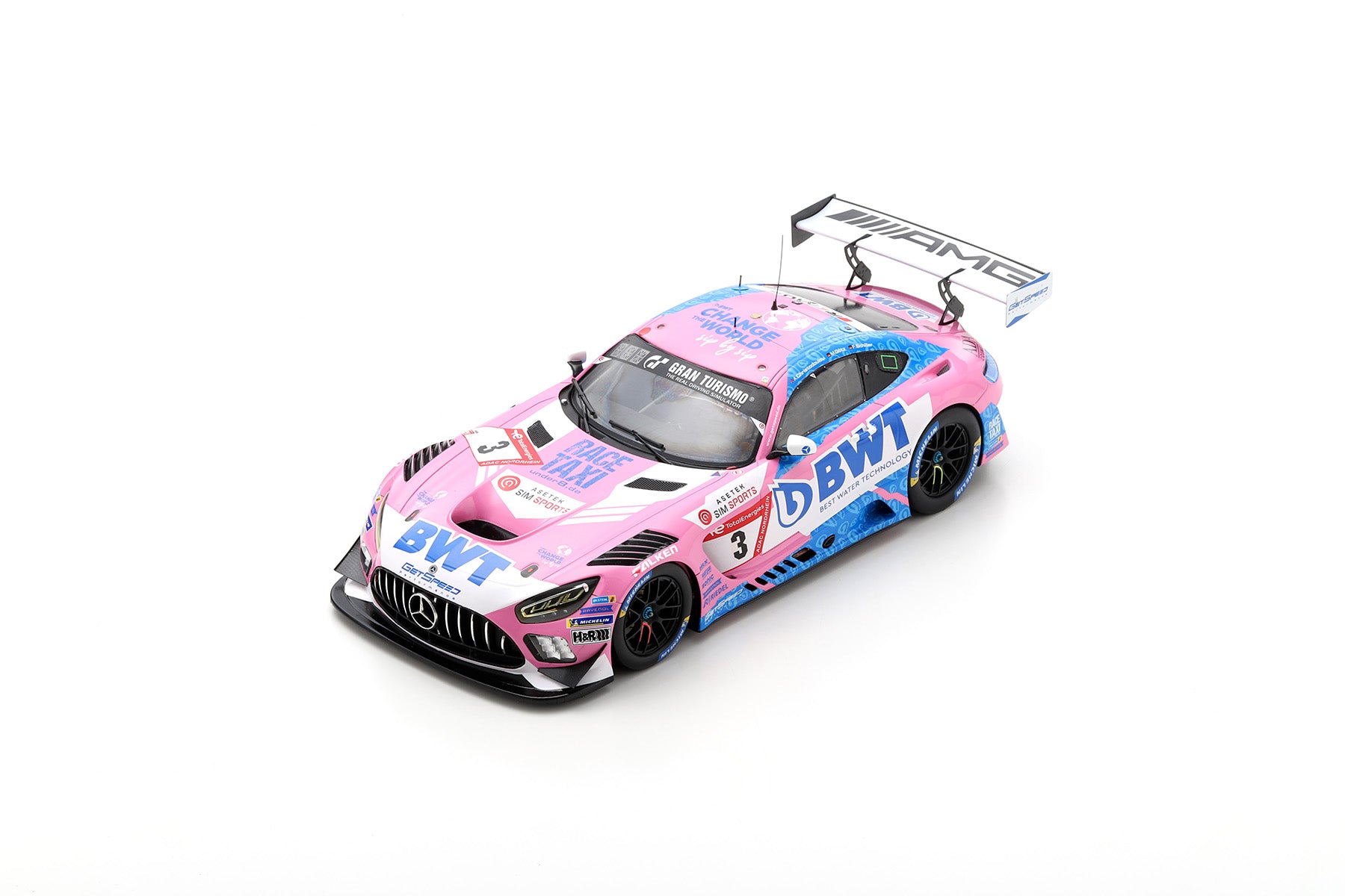 Spark 18SG058 1/18 Mercedes-AMG GT3 No.3 Mercedes-AMG Team 