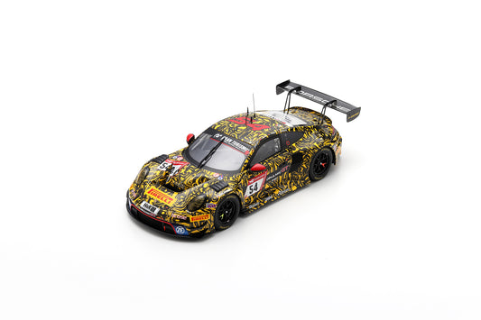 【2024年8月発売予定】 Spark 18SG063 1/18 Porsche 911 GT3 R (992) No.54 Dinamic GT SRL 24H Nürburgring 2023L. Vanthoor - L. Heinrich - A. Güven - C. Engelhart