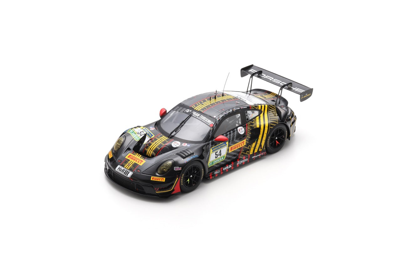 Spark 18SG072 1/18 Porsche 911 GT3 R (992) No.54 Dinamic GT 3rd 24H Nürburgring 2025 B. Bastian - M. Cairoli - L. Hartog - J. Sturm