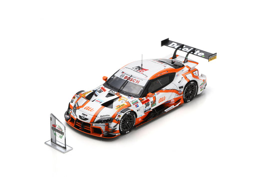 Spark 18SGT2023 1/18 au TOM'S GR Supra No.36 TGR TEAM au TOM'S Champion GT500 SUPER GT 2023 Sho Tsuboi - Ritomo Miyata