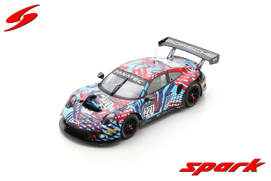 Spark 18SP167 1/18 Porsche 911 GT3 R No.221 GPX Martini Racing Spa Test Days 2022R. Lietz - M. Christensen - K. Estre