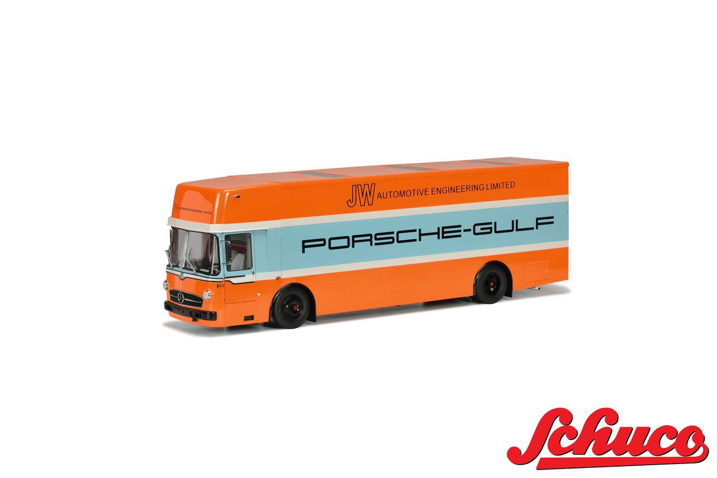 【発売予定時期未定】 Schuco 18U00152 1/18 Mercedes-Benz O317 PORSCHE-GULF