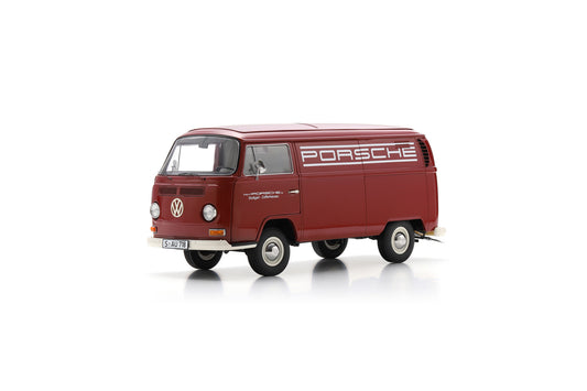 【2026年9月以降発売予定】 Schuco 18U00159 1/18 VW T2a box van PORSCHE