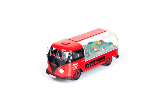 【2026年9月以降発売予定】 Schuco 18U00181 1/18 VW T1 Advertisment Car "Schuco Varianto"