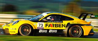 Spark S5235 1/43 Porsche 911 GT3 Cup No.73 Porsche Carrera Cup Brazil Champion 2022Enzo Elias