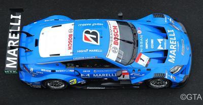 Spark SGT051 1/43 MARELLI IMPUL Z No.1 TEAM IMPUL GT500 SUPER GT 2023 - Kazuki Hiramine - Bertrand Baguette