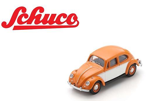 【2024年2月発売予定】 Schuco 452037700 1/64 VW Beetle 2-tone new color