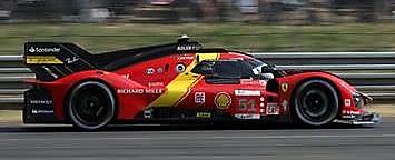 Looksmart LSLM162 1/43 Ferrari 499P No.51 FERRARI AF CORSE Winner 24H Le Mans 2023A. Pier Guidi - J. Calado - A. Giovinazzi