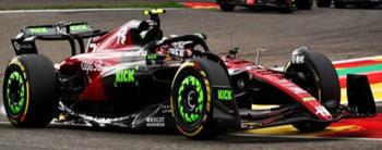 Spark 18S963 1/18 Alfa Romeo F1 Team Stake C43 No.24 Alfa Romeo F1 Team ORLEN Belgian GP 2023Zhou Guanyu