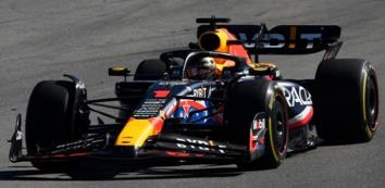 Spark S8915 1/43 Oracle Red Bull Racing RB19 No.1 Oracle Red Bull Racing Winner USA GP 2023 Max Verstappen