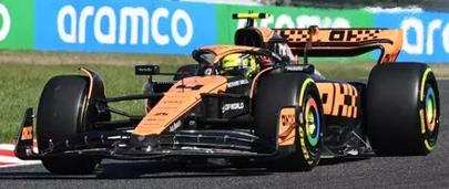 Spark S8928 1/43 McLaren MCL60 No.4 McLaren 2nd Japanese GP 2023 Lando Norris