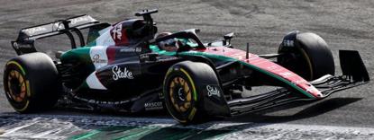 Spark S8932 1/43 Alfa Romeo F1 Team Stake C43 No.77 Alfa Romeo F1 Team ORLEN 10th Italian GP 2023 Valtteri Bottas