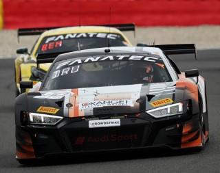 Spark SB704 1/43 Audi R8 LMS GT3 EVO II No.40 Audi Sport Orange 1 7th 24H Spa 2023 R. Feller - M. Drudi - D. Marschall