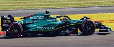 【2024年4月発売予定】 Spark 12S043 1/12 Aston Martin AMR23 No.14 Aston Martin Aramco Cognizant F1 Team 7th British GP 2023 Fernando Alonso