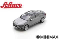 【2024年4月発売予定】 Schuco 450399100 1/43 C118 Mercedes CLA Coupe 2019 - Iridium Silver