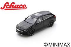 【2024年4月発売予定】 Schuco 450399400 1/43 X118 Mercedes CLA Shooting Brake 2019 – Cosmos black metallic