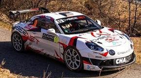 【2024年7月発売予定】 Spark S6858 1/43 Alpine A110 Rally RGT No.60 Chazel Technologies Course 4th RGT Rally Monte Carlo 2024 A. Fumal - J. Escartefigue