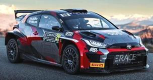 Spark S6863 1/43 TOYOTA GR Yaris Rally 2 No.28 Erace WRT Rally Monte Carlo 2024 B. Bouffier - F. Vauclare
