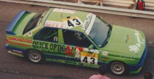 【2024年6月以降発売予定】 Spark 100SPA12 1/43 BMW M3 E30 No.43 Luby Sport Alpina 24H Spa 1992  I. Khan - D. van de Poele - M. Kimoto