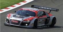 Spark 100SPA21 1/43 Audi R8 LMS No.111 Phoenix Racing 3rd 24H Spa 2009  H. Moser - M. Fässler - A. Margaritis - M. Basseng