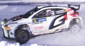 【2024年9月発売予定】 Spark S6868 1/43 TOYOTA GR Yaris Rally 2 No.34 TOYOTA GAZOO Racing RC2 Rally Sweden 2024 Y. Yamamoto - M. Salminen