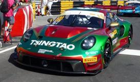 【2024年10月以降発売予定】 Spark SA287 1/43 Porsche 911 GT3 R (992) No.120 ABSOLUTE RACING FIA GT World Cup Macau 2023 Matteo Cairoli