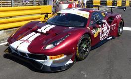 【2024年11月発売予定】 Looksmart LSRC187 1/43 Ferrari 488 GT3 No.52 Harmony Racing FIA GT World Cup Macau 2023 Weian Chen