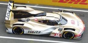 【2024年12月発売予定】 Spark S9118 1/43 Porsche 963 No.12 HERTZ TEAM JOTA 8th Le Mans 24H 2024 W. Stevens - N. Nato - C. Ilott