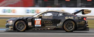 【2025年3月発売予定】 Spark S9159 1/43 Ford Mustang GT3 No.88 PROTON COMPETITION 3rd LMGT3 class Le Mans 24H 2024 G. Roda - M. Pedersen - D. Olsen