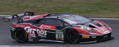 Spark SG935 1/43 Lamborghini Huracán GT3 EVO 2 No.63 Grasser Racing Team DTM 2023 Clemens Schmid