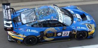 Spark 18SB078 1/18 Porsche 911 GT3 R (992) No.23 Phantom Global Racing 24H Spa 2024 J. Evans – J. Eriksson – T. Preining