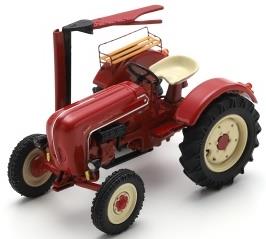 【2024年12月以降発売予定】 Schuco 450731800 1/43 Porsche Junior tractor with mower